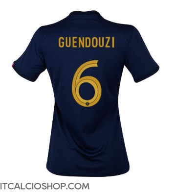 Francia Matteo Guendouzi #6 Prima Maglia Femmina Mondiali 2022 Manica Corta